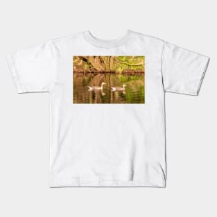 Greylag geese, Isle of Mull Kids T-Shirt